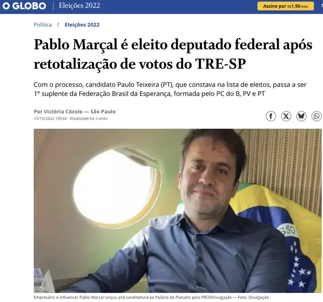 Pablo Marçal, referência da ALTRA