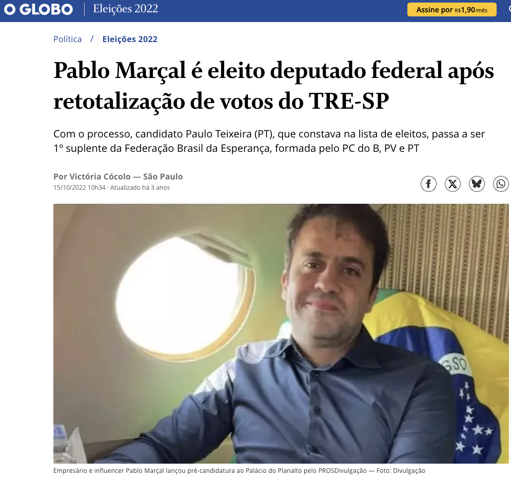 Pablo Marçal, referência da ALTRA